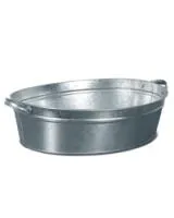 таз овальный оцинков. 23л