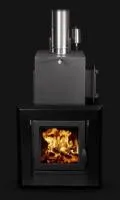 печь для бани parma win 30 inox рамка черная боковой вход слева под облицовку кирпич дровяная