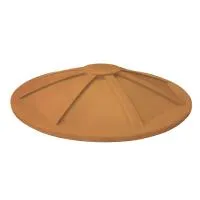 крышка для купели шишка пластик 1700 мм цвет бежевый