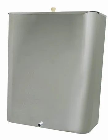 бак ермак, 55 л, навесной, нержавеющий, (aisi 304/1,0мм), прямоугольный, для печей 16,20,24