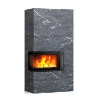 печь-камин tulikivi petro nobile 1800 мм 