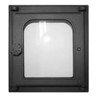 дверца fireway чугунная каминная (к302) 310x410 мм