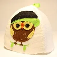 шапка банная детская с аппликацией "орландо"