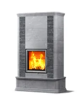 печь-камин tulikivi akko grafia 1935 мм 