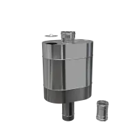 бак феррум таймыр 50 л нержавеющий (aisi 201/1,0 мм) эллипс на трубе