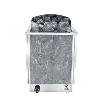 печь для бани электрическая karina trend 7,5 талькохлорит, встроенный пульт