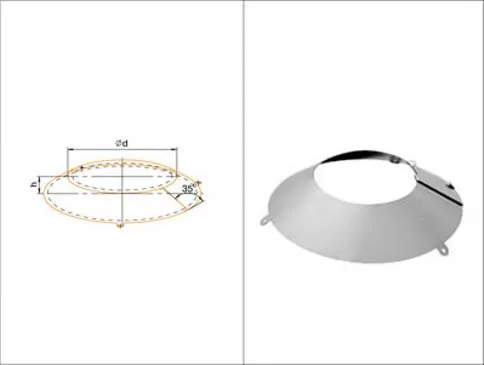фланец феррум нержавеющий (430/0,5мм), ф80-100