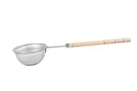 ковш из алюминия "сармат" с деревянной ручкой для сауны, 500 мл. банный перец