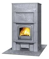 печь-камин tulikivi tlu2000/93 classic с духовкой (нижнее)