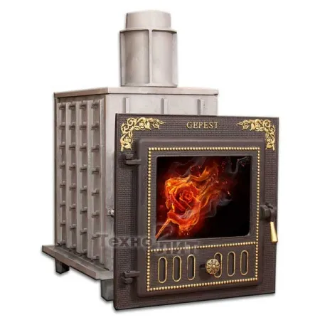 печь для бани gfs 25м зк чугунная #