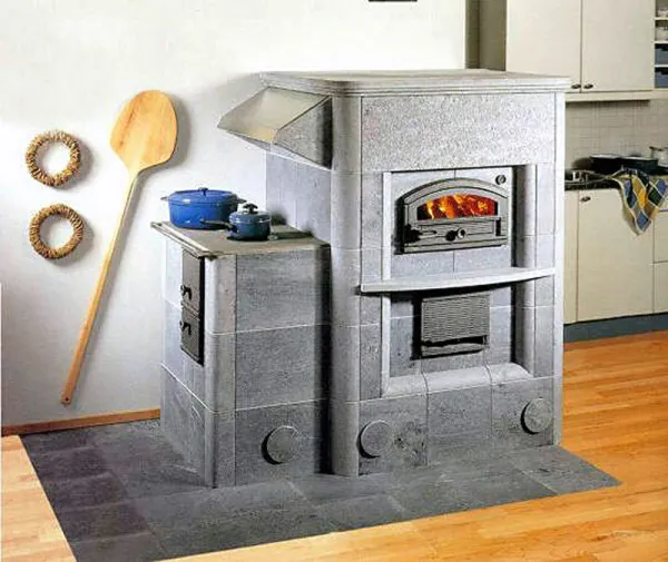 печь-камин tulikivi hu3400/13 classic с духовкой